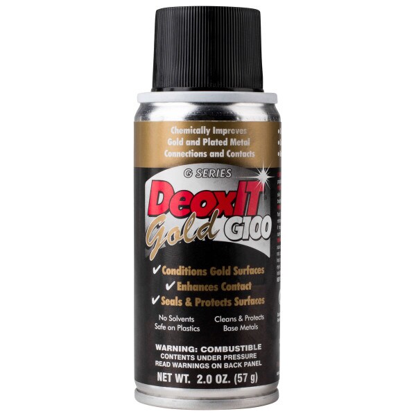 Main product image for CAIG G100S-2 DeoxIT GOLD Spray 2 oz. 341-230